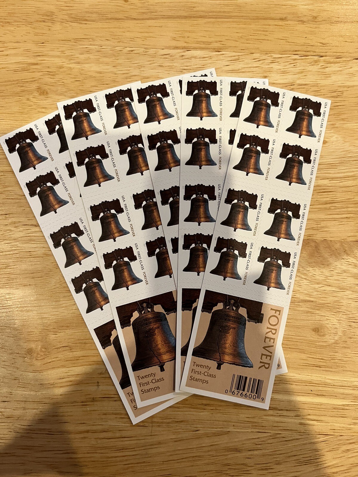USPS Liberty Bell 2007 Booklet of 20 Forever Stamps MNH P11111