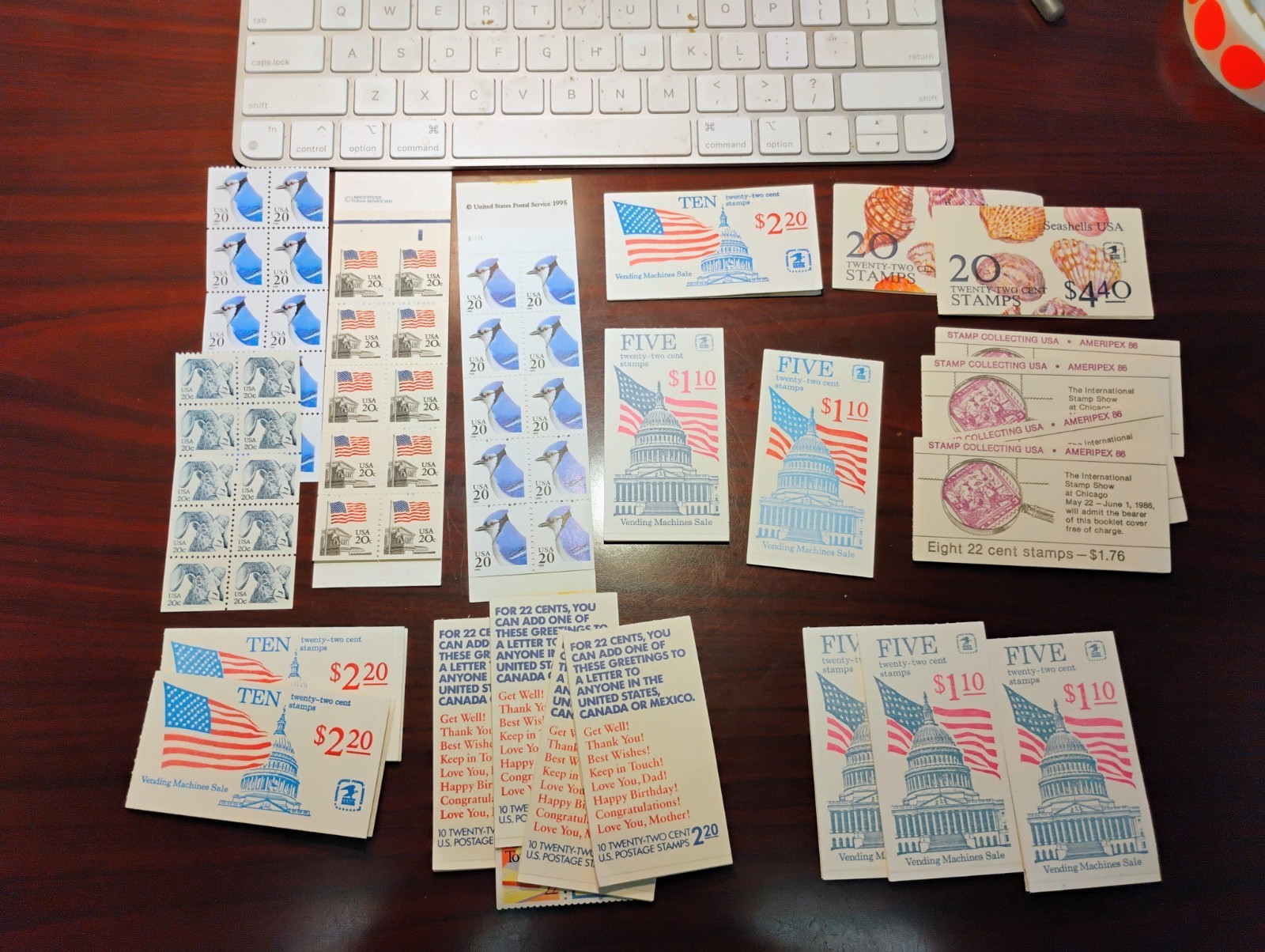 U.S. STAMP ~ 20C-22 CENT ISSUES POSTAGE ~ MNH ~ $613.52 FACE VALUE