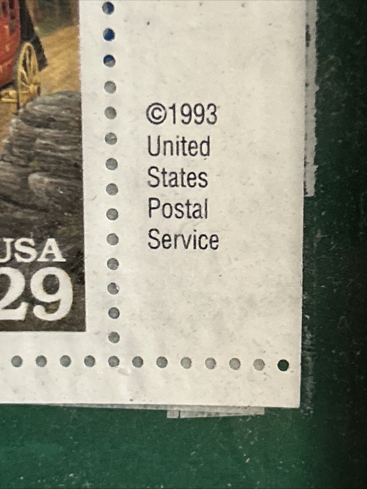 LEGENDS OF THE WEST # 2869 USA 1993 29 Cent Collector Stamps Sheet.