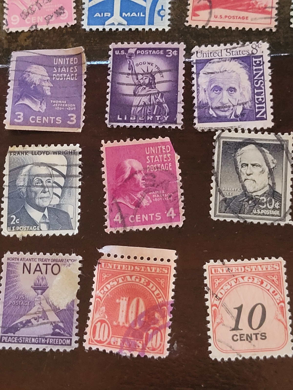 Lot of Vtg US Postage Stamps Assorted Mixed American Collection Commemoratives