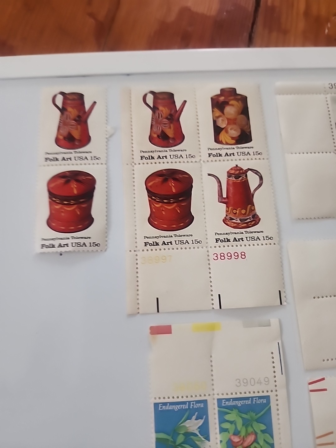 Vintage Mixed Lot of 105 Unused 10 & 15 Cent U.S. Post Office Postage Stamps