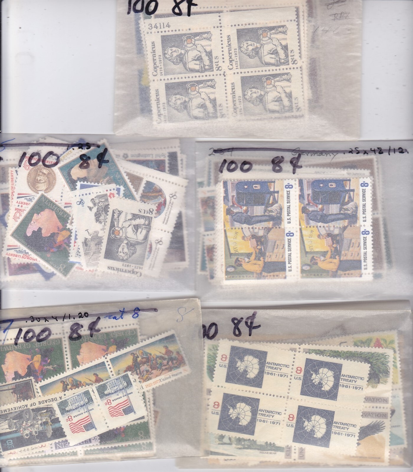 US MNH Discount Postage 500 x 08¢ = $40.00 Face Selling For $28.00