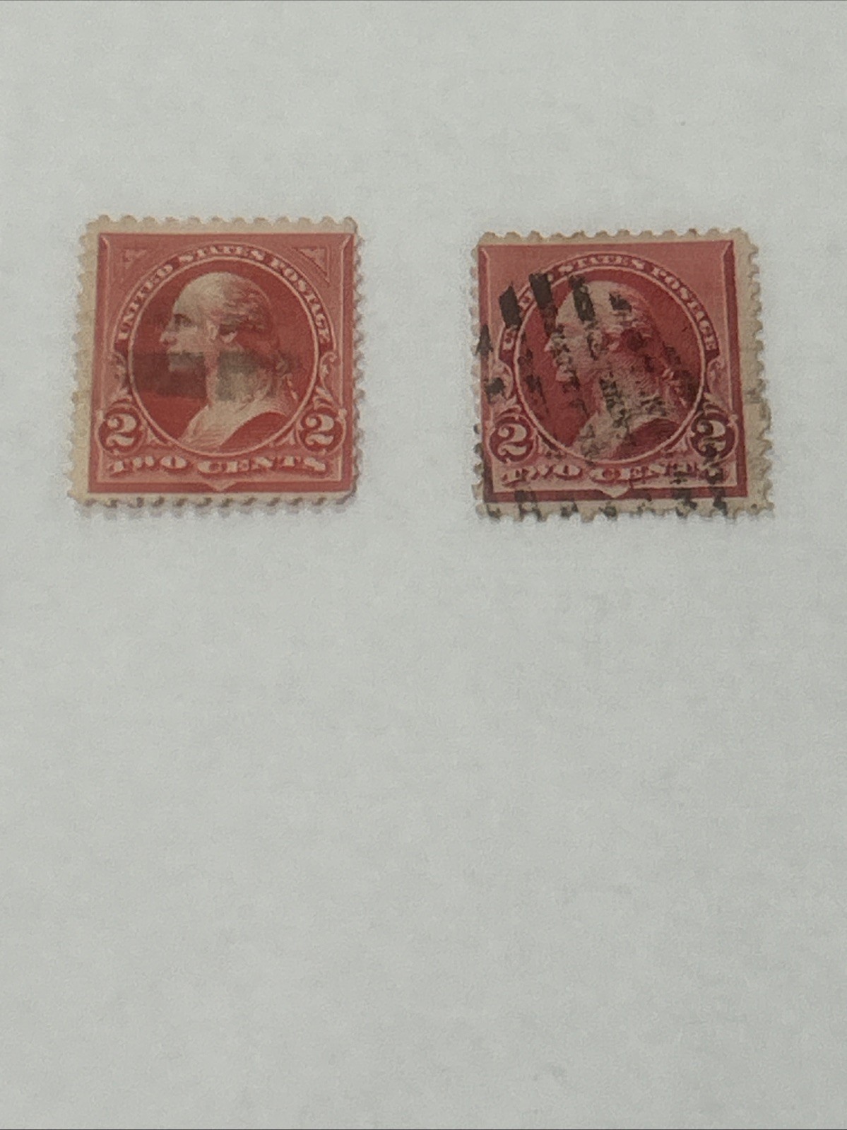 2 Cent Washington Stamps