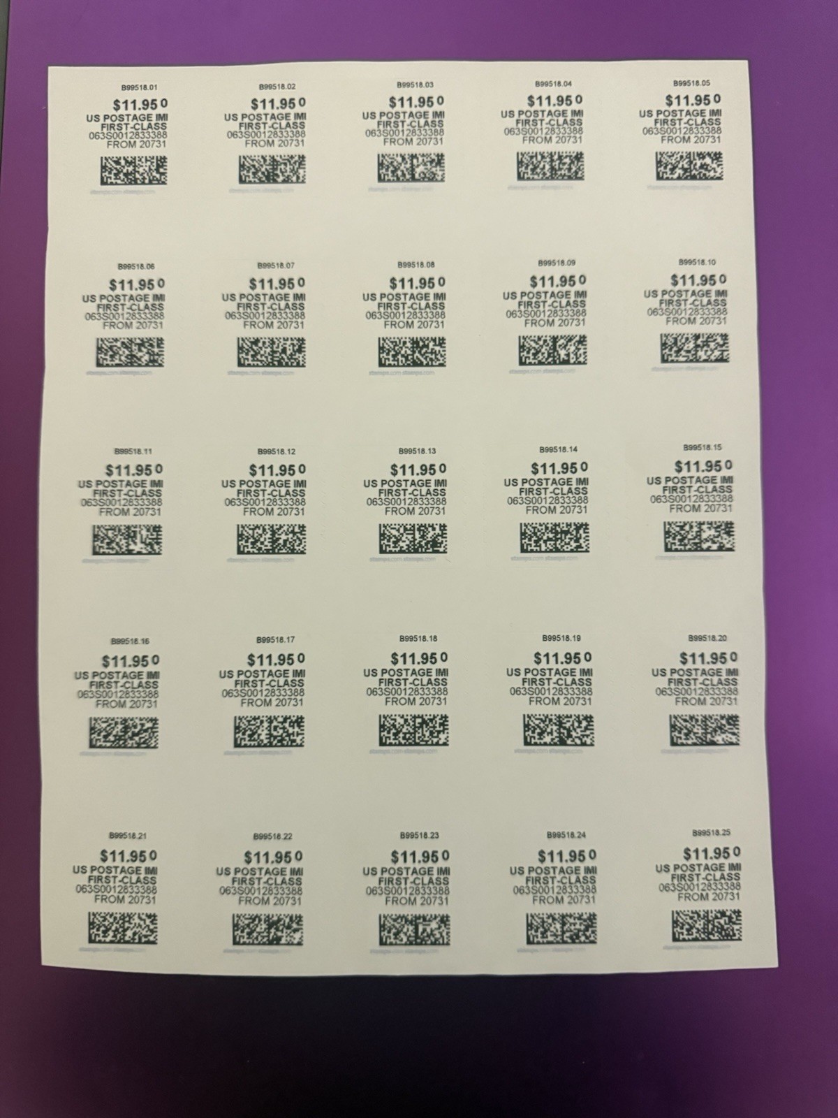 Discount Priority Mail Stamps Good deal (200)fast Shipping.
