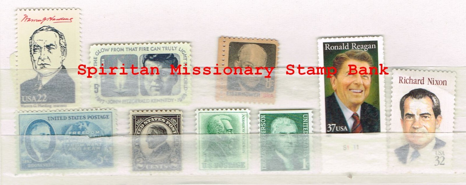 Presidents Stamps: 9 Mint (mnh) US Postage (13-139)