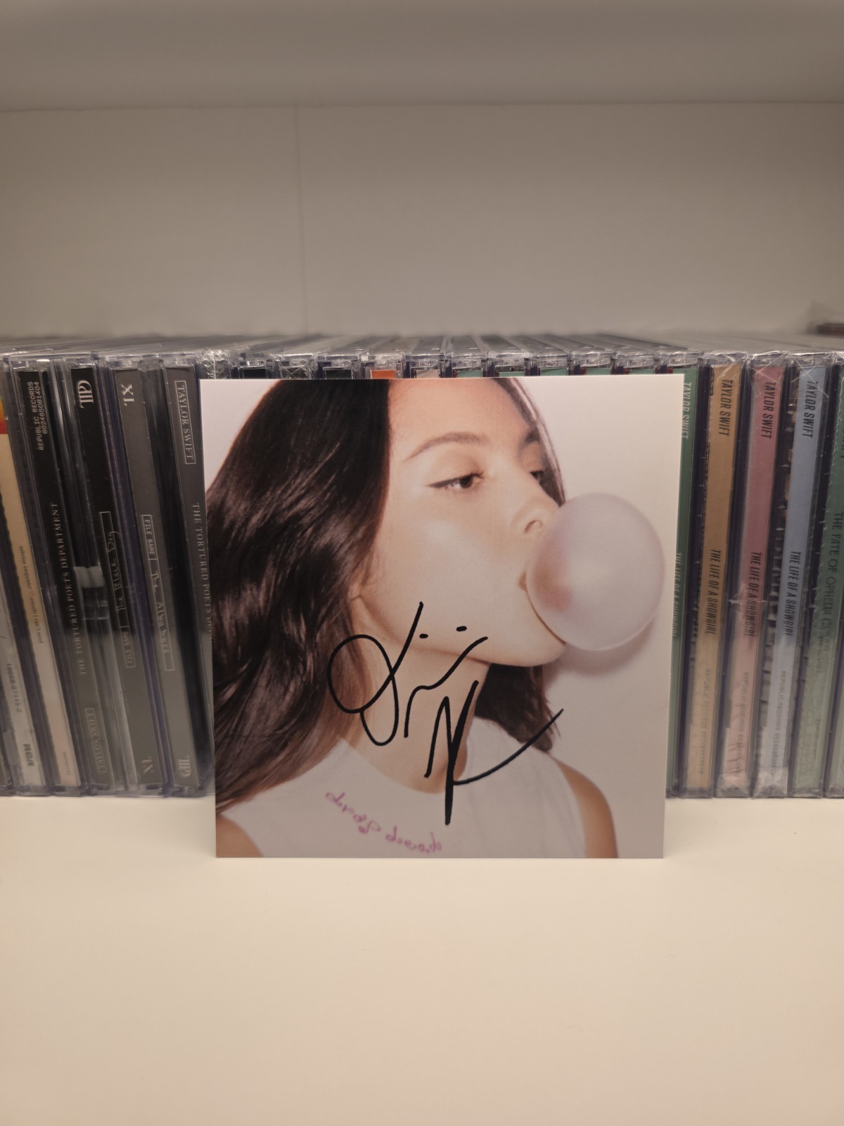 Olivia Rodrigo Signed Drop Dead A Girl So In Love Fanmade Reprint