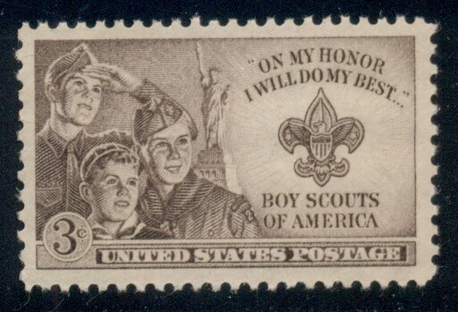#995 3¢ BOY SCOUTS LOT OF 400 MINT STAMPS SPICE UP YOUR MAILINGS!