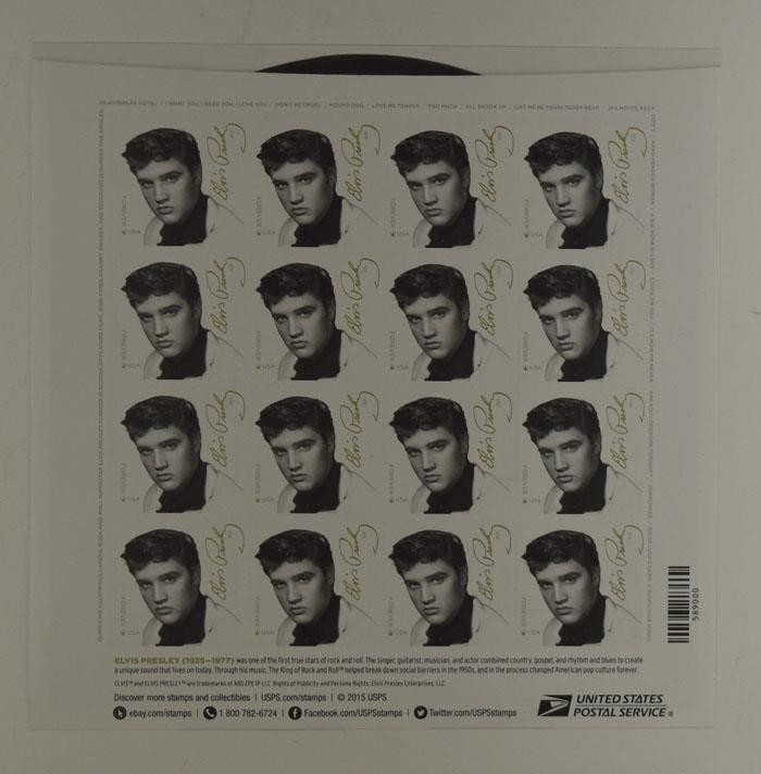 US SCOTT 5009 PANE OF 16 ELVIS FOREVER STAMPS MNH
