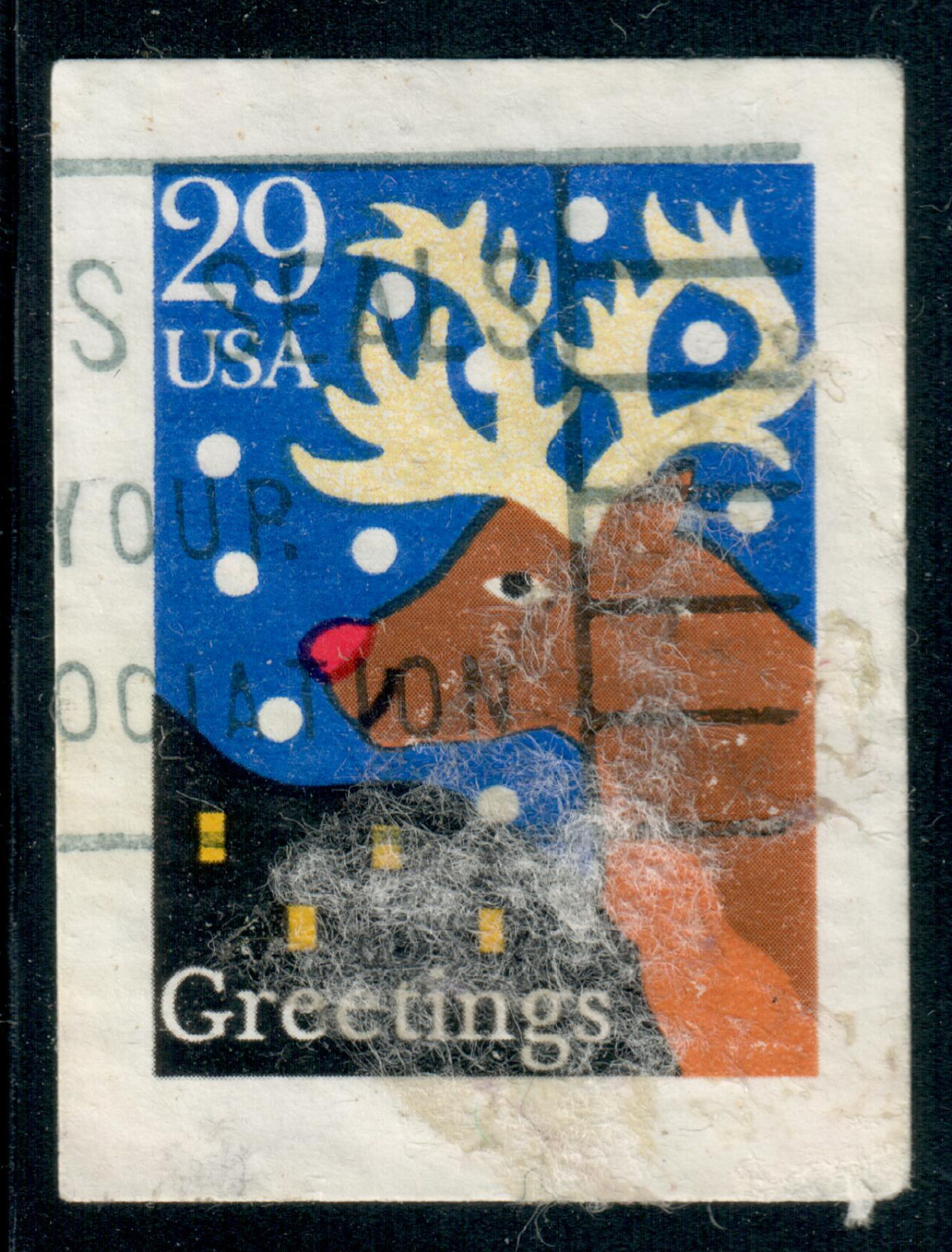 USA – 1993 – Christmas Stamps – Greetings – 29¢ – #3789