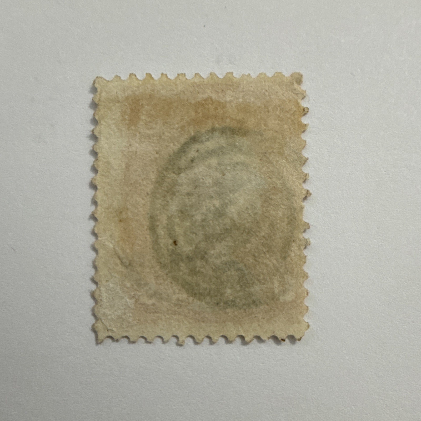 1861-62 U.S. 3 Cent George Washington Postage Stamp Brown Single, Used