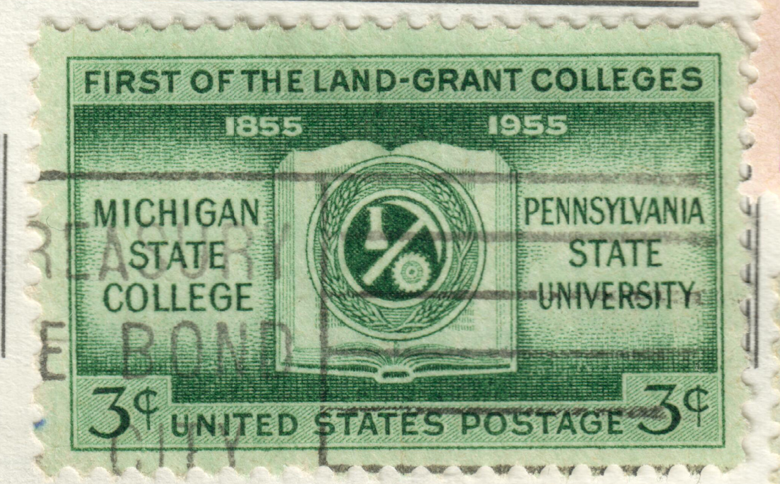 USA – 1955 The 100th Anniversary of the Land Grant Colleges