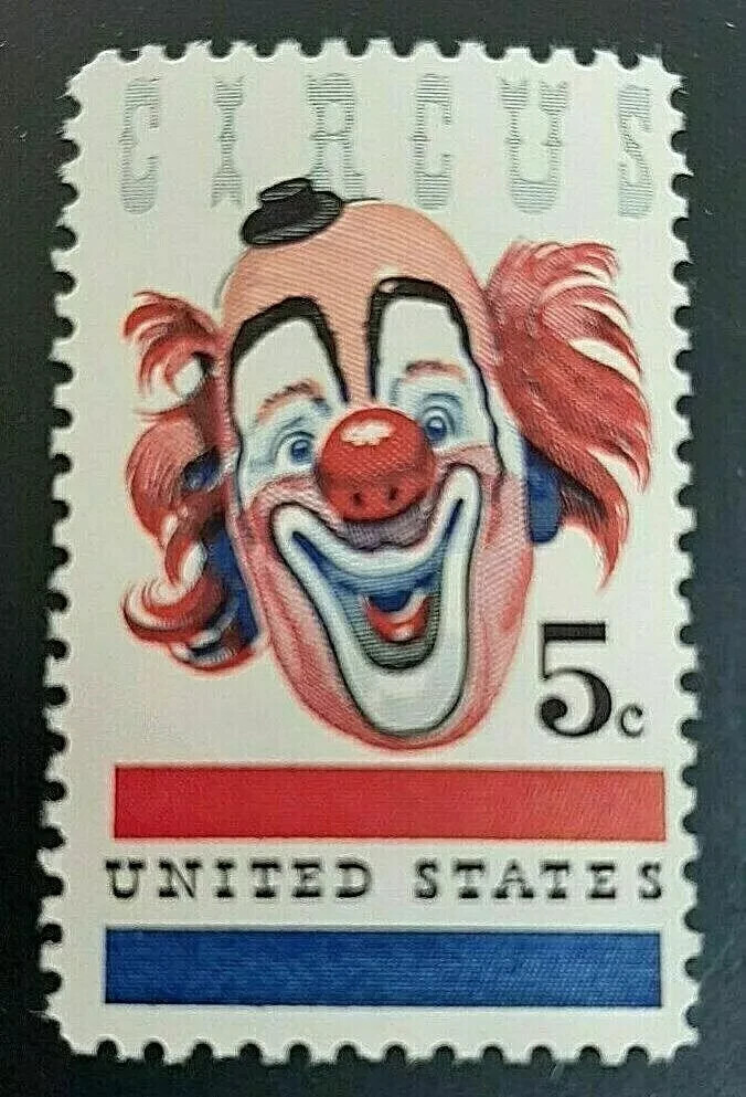USA 1966 – AMERICAN CIRCUS – MNH Collectible Very Beautiful Stamp–Scott #1309