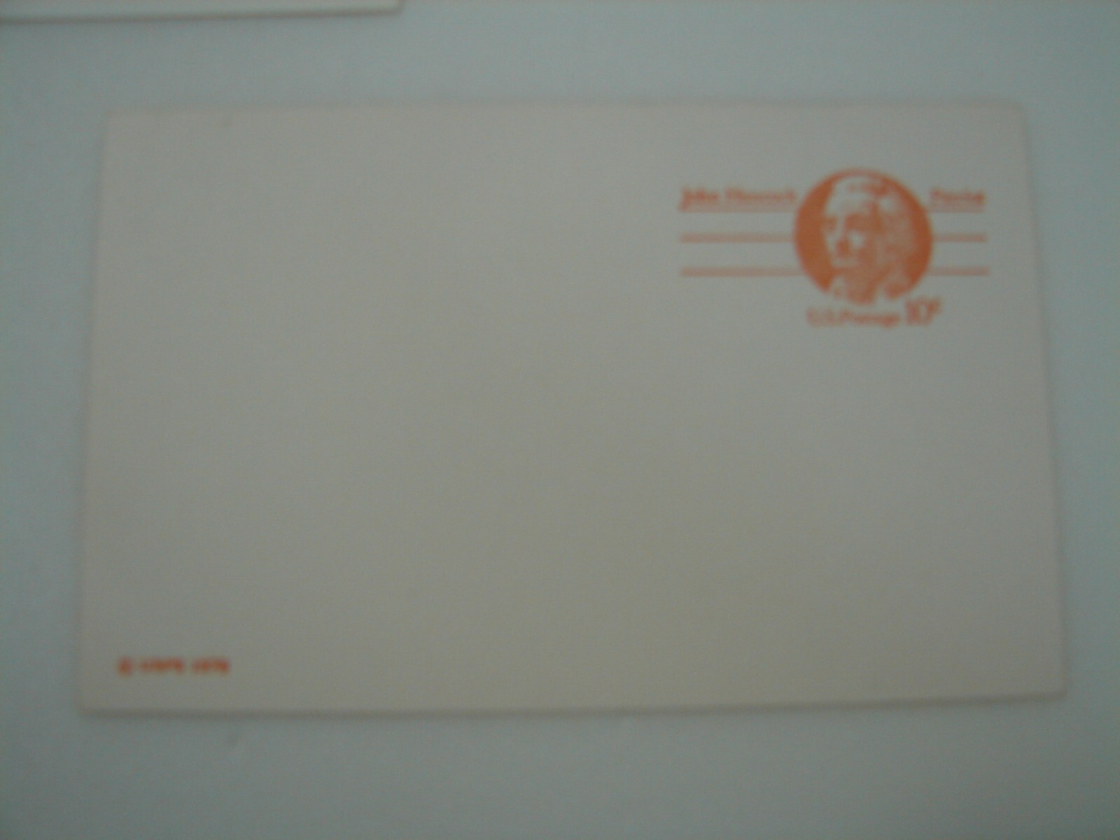 U.S. #UX075 MINT 10 CENT POST CARD