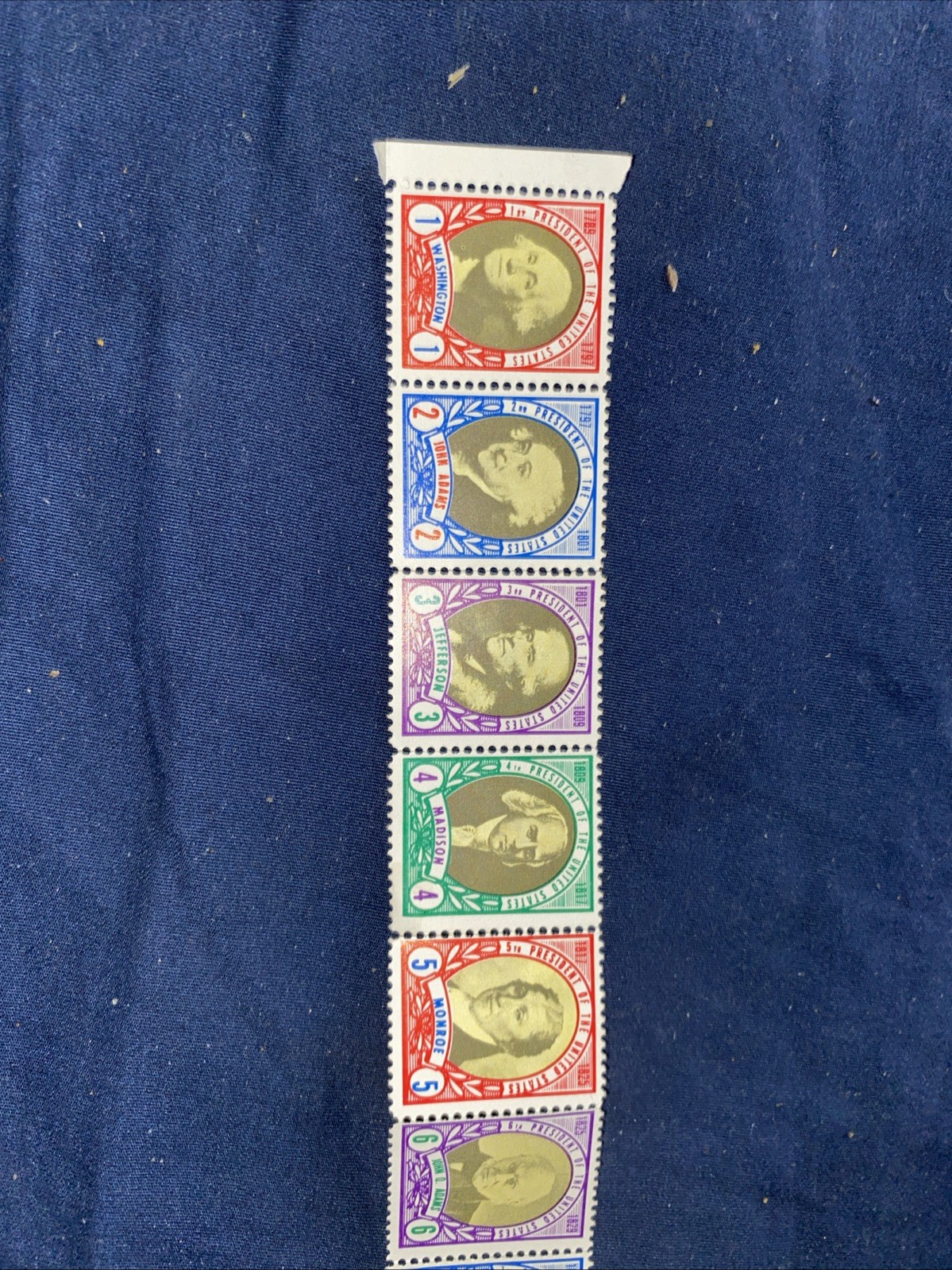 Rare!!!: 9 Us Stamps Never Been Used