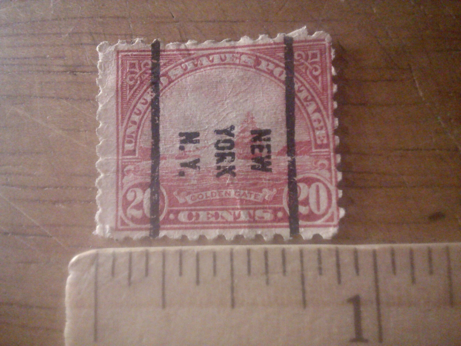 1923 20c Golden Gate