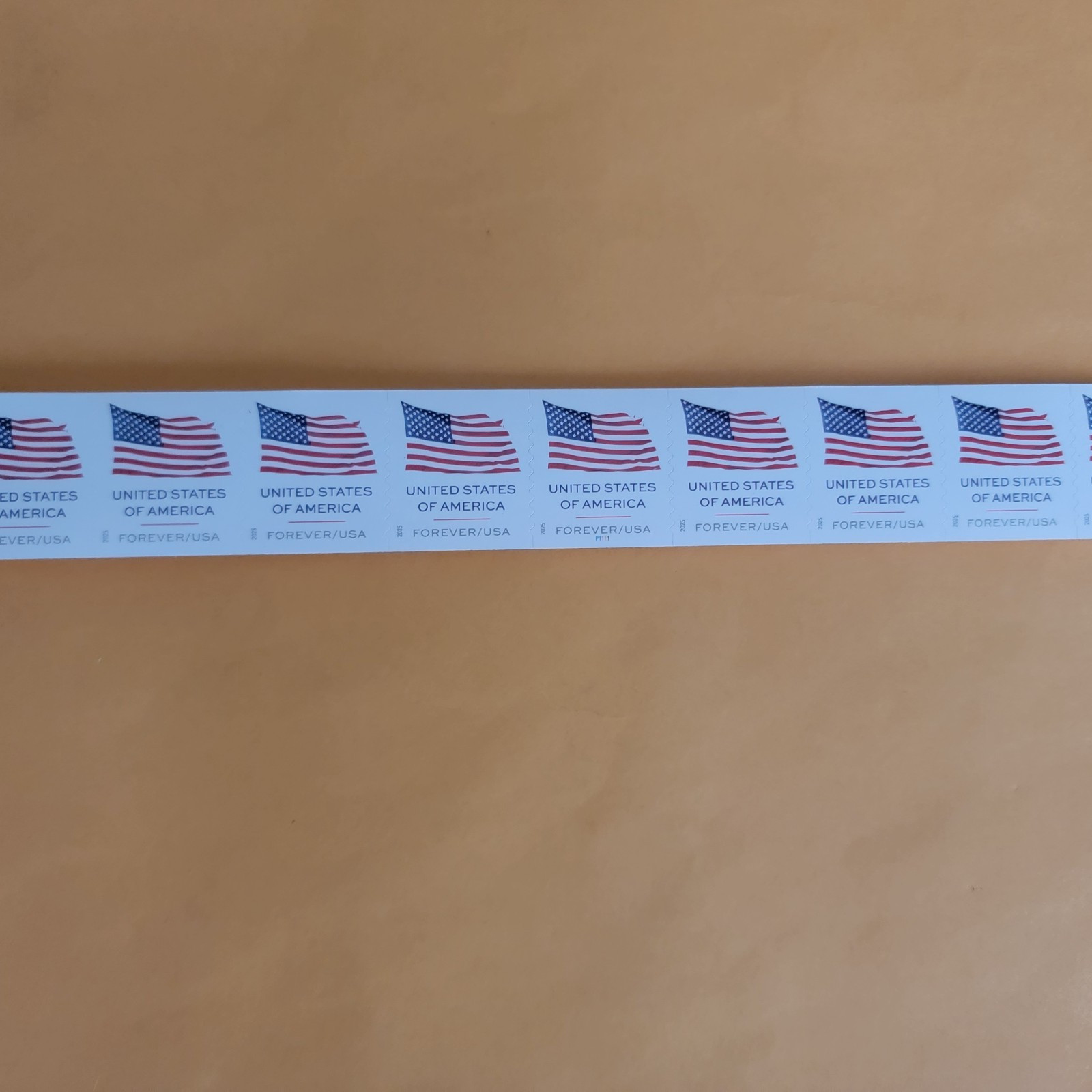10 First Class Forever Stamps US Flag 2025 MNH