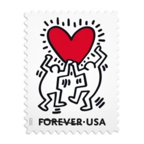 Love 2025 Postage Stamps (Sheet of 20) 20 Stamps