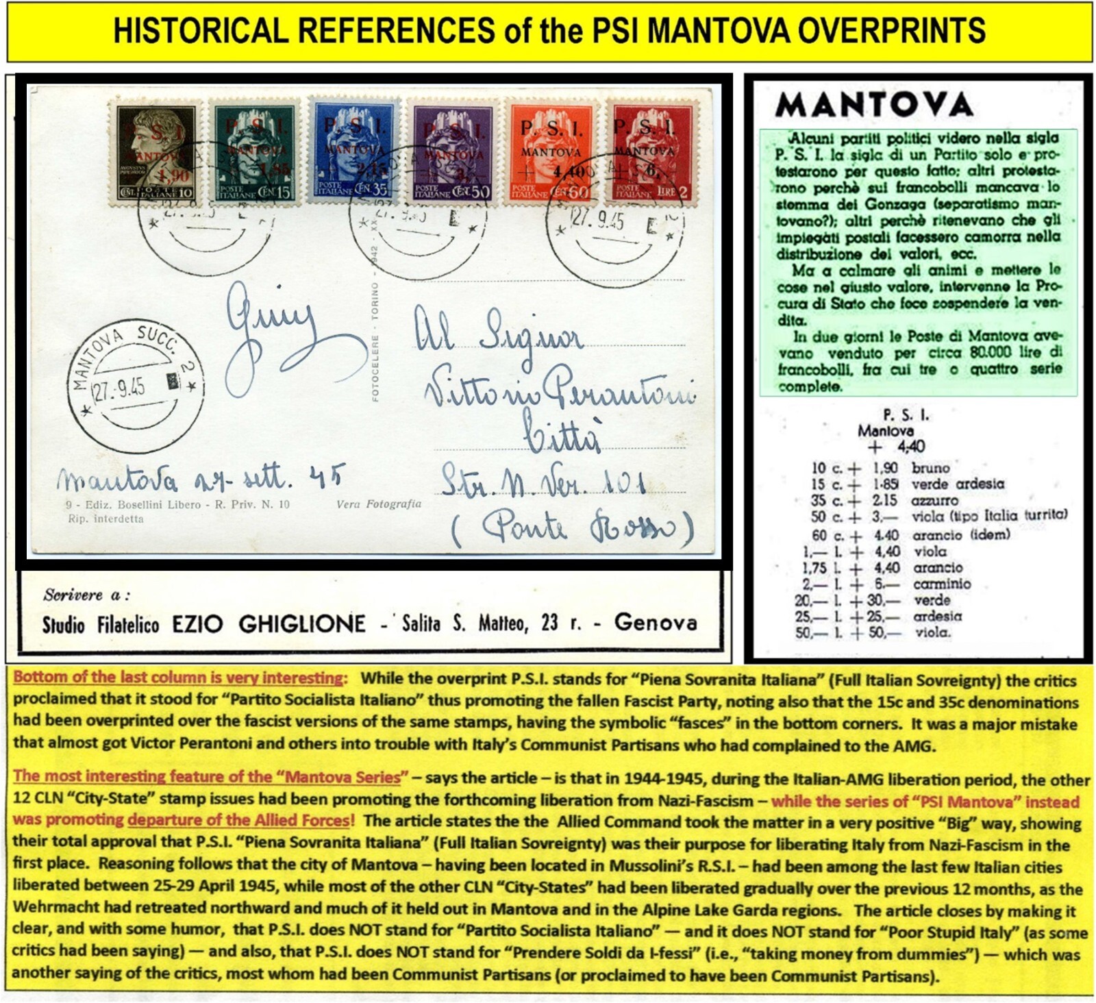 1944 OVERRUN COUNTRY – ALBANIA – Scott #918 – Flawless Original Gum, MNH/OG /238
