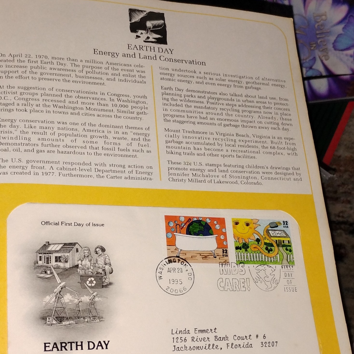 Postal Commemorative Society U.S. FIRST DAY COVERS AND SPECIAL COVERS