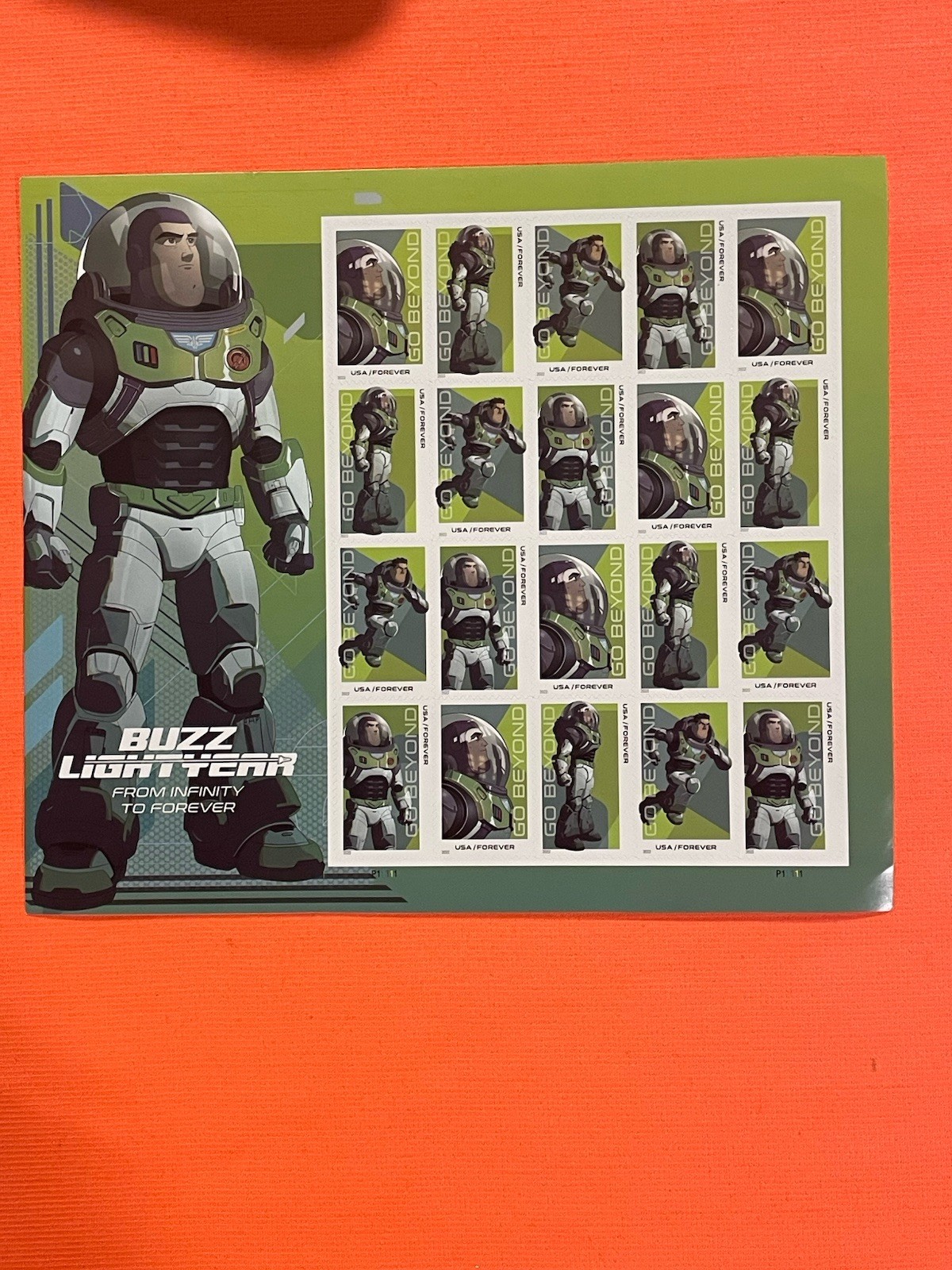 USPS Forever Stamps- Buzz Lightyear (2024) Toy Story Single Stamp Random MNH