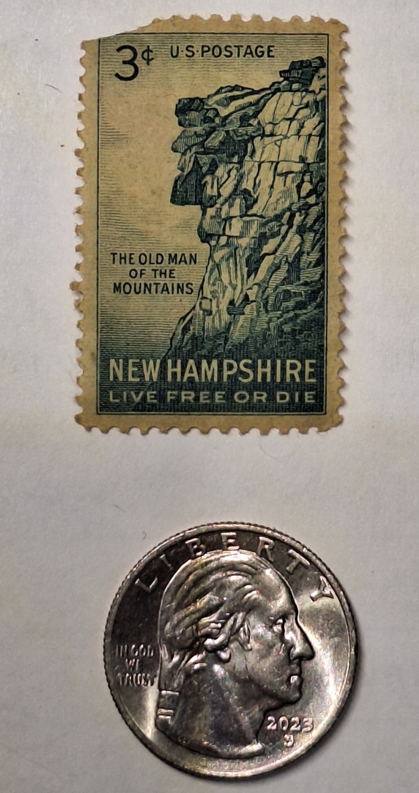 US 3¢ Unused Stamps Lot: Indian Centennial Five Civilized Tribes + New Hampshire