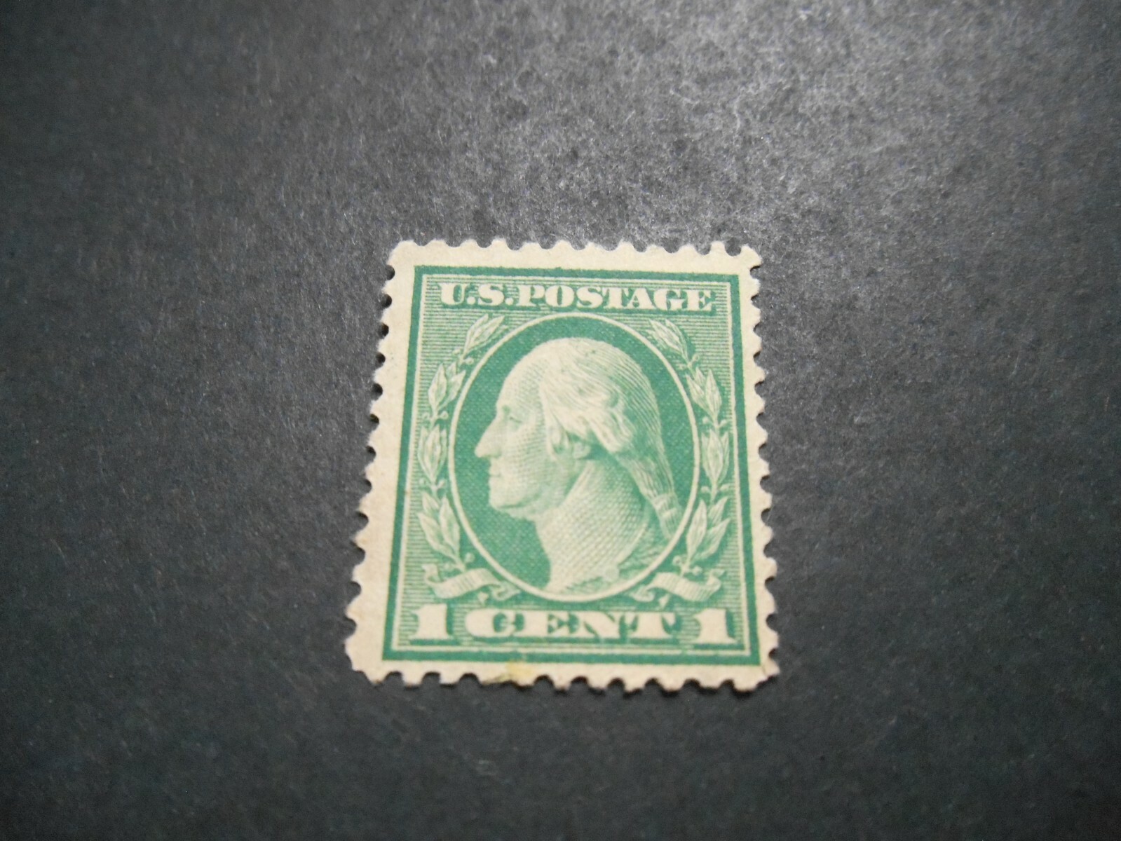 1907-1909 GREEN GEORGE WASHINGTON RARE MINT 1 CENT US POSTAGE STAMP