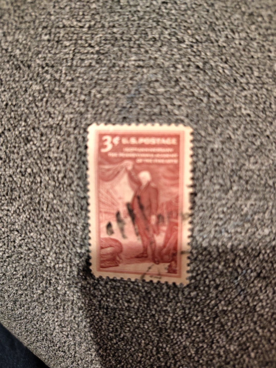U.S. Postage Stamp Scott #1064 Pennsylvania Academy of The Arts – 150th Ann.