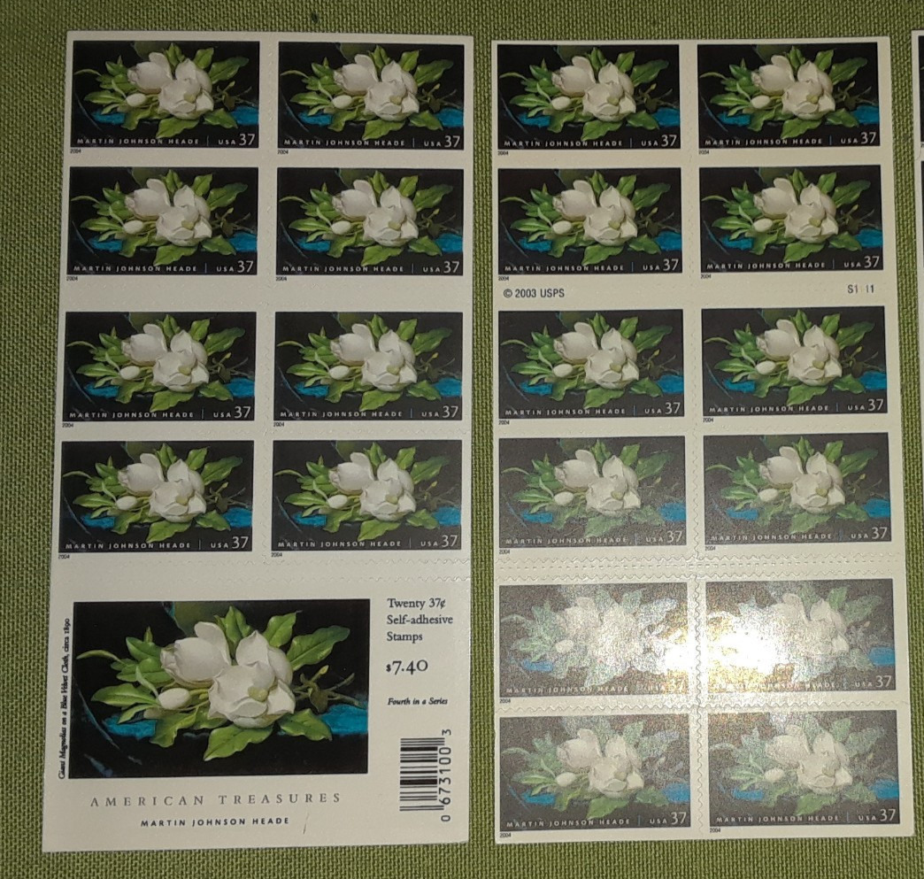 Two Sheets x 20 = 40 of 80¢ Mount MT McKINLEY (Denali) US Stamps. USA Sc # C137