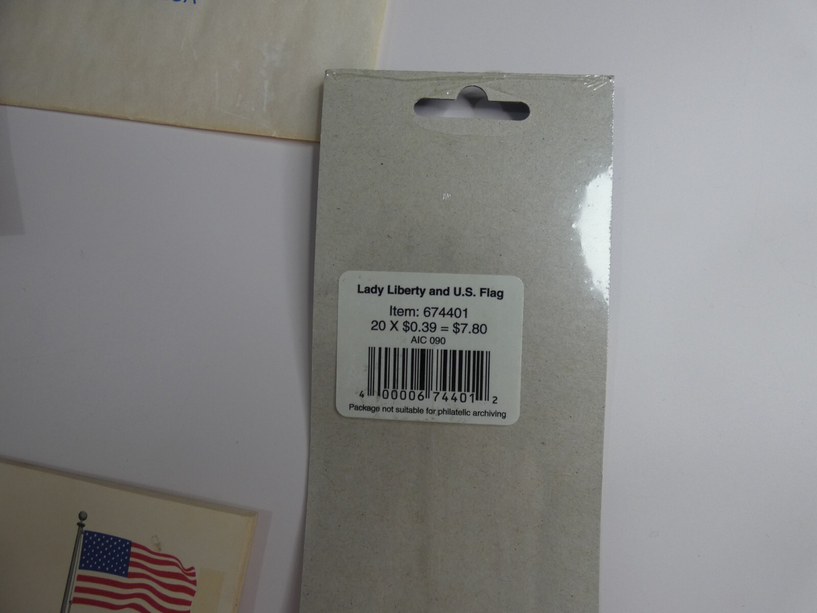 USPS First Class Flag Stamps Set of 40 New with 15 VTG Notecards