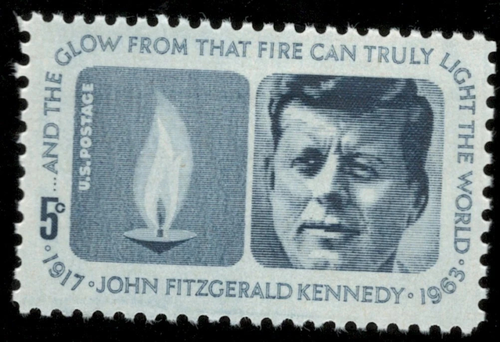 USA 1964 – President J. F. Kennedy (1917-1963), Memorial Issue – MNH – Sc. #1246