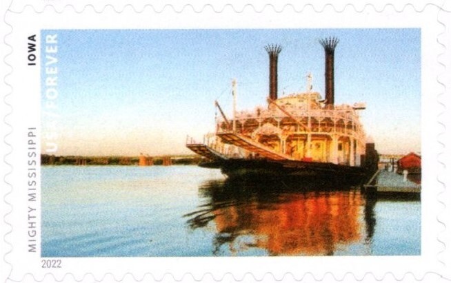 USA 2022 MIGHTY MISSISSIPPI TEN STAMPS SHEET SC 5698-5707 MNH