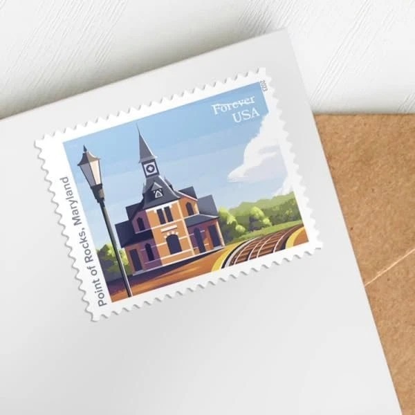 Railroad Stations (2 Sheets of 20) Forever Postage Stamps 2023 Scott #5758-5762