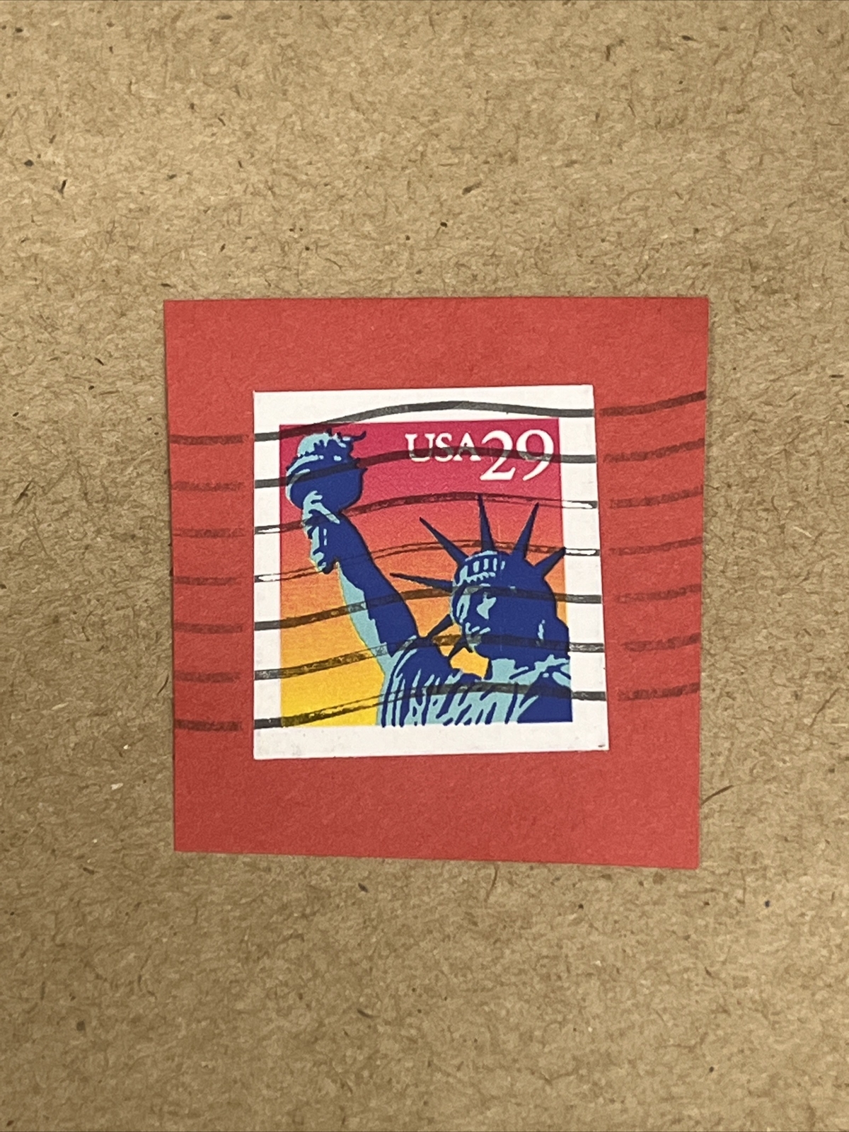 1994 29c Statue Of Liberty Stamp