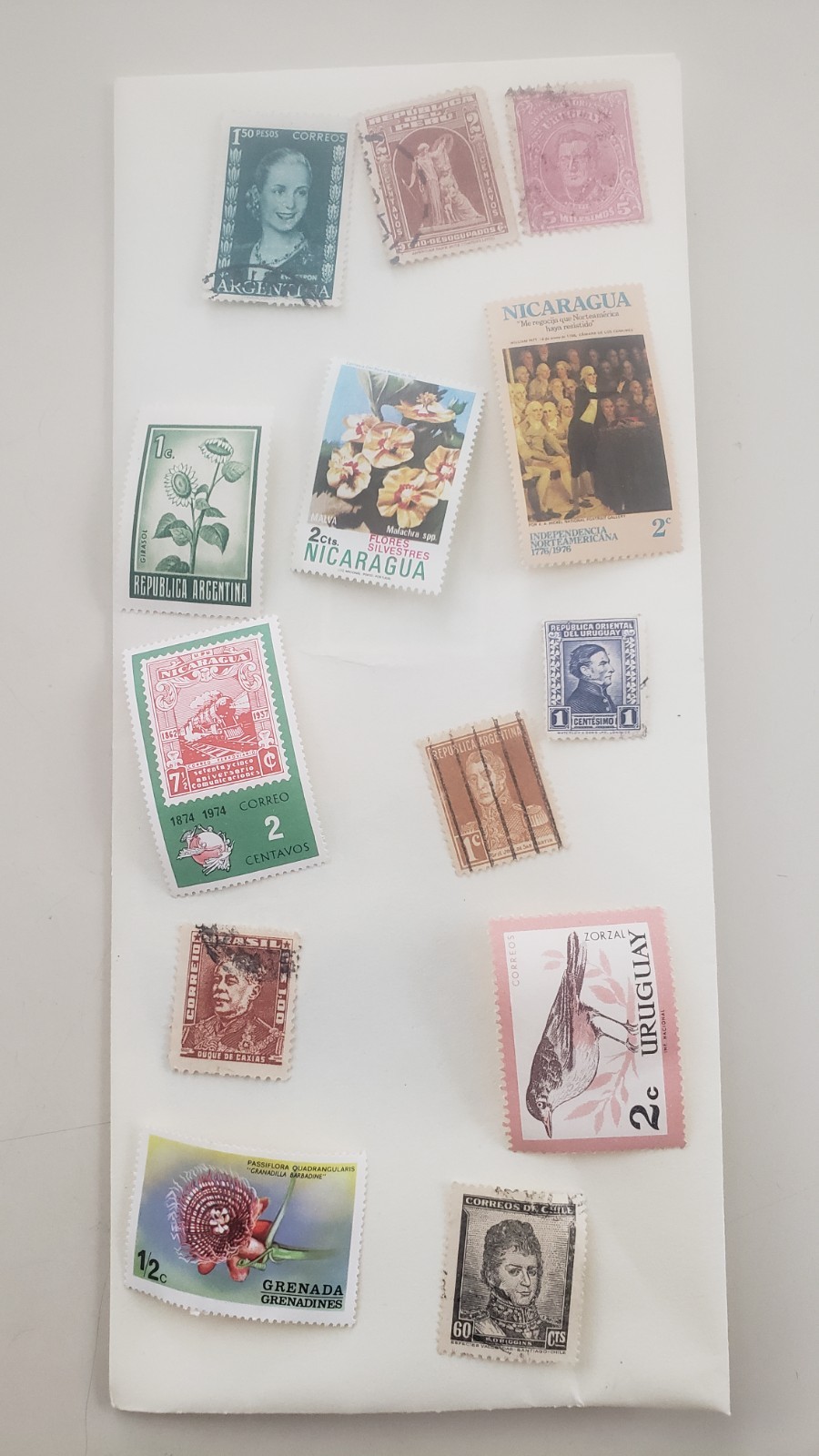 Misclineous stamps from Canada, Europe, New Zealand , Mexico, Australia, etc.
