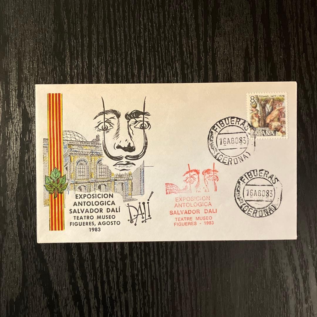 Dali Museum Salvador Dali Event Commemorative Envelope 3 Types