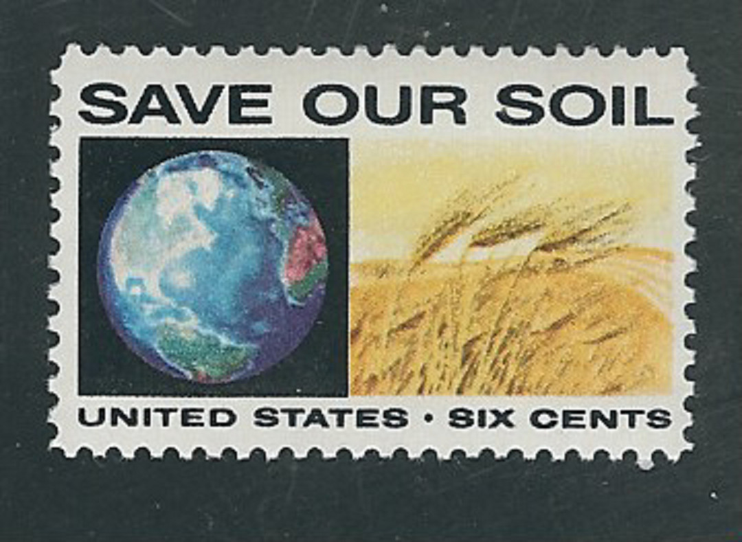 Scott #1410… 6 Cent…Save Our Soil….15 Stamps