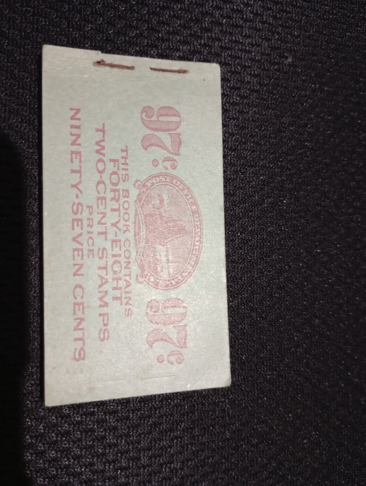 Rare red George Washington 2cent stamps