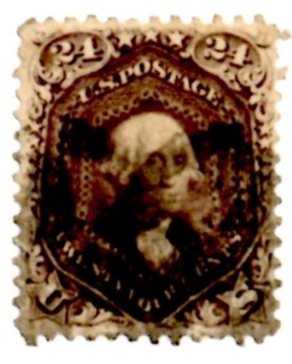 EEUUpost stamp.Scott nº70-A29-year 1861