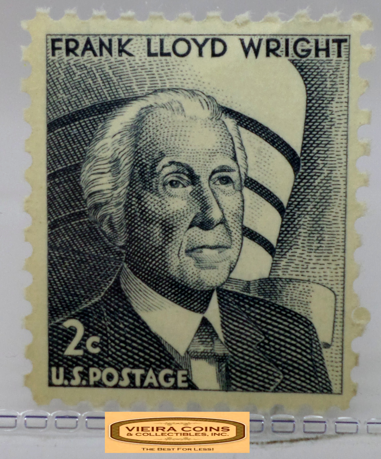USA Postage Frank Lloyd Wright 2 Cents Stamp – #S42006NQ
