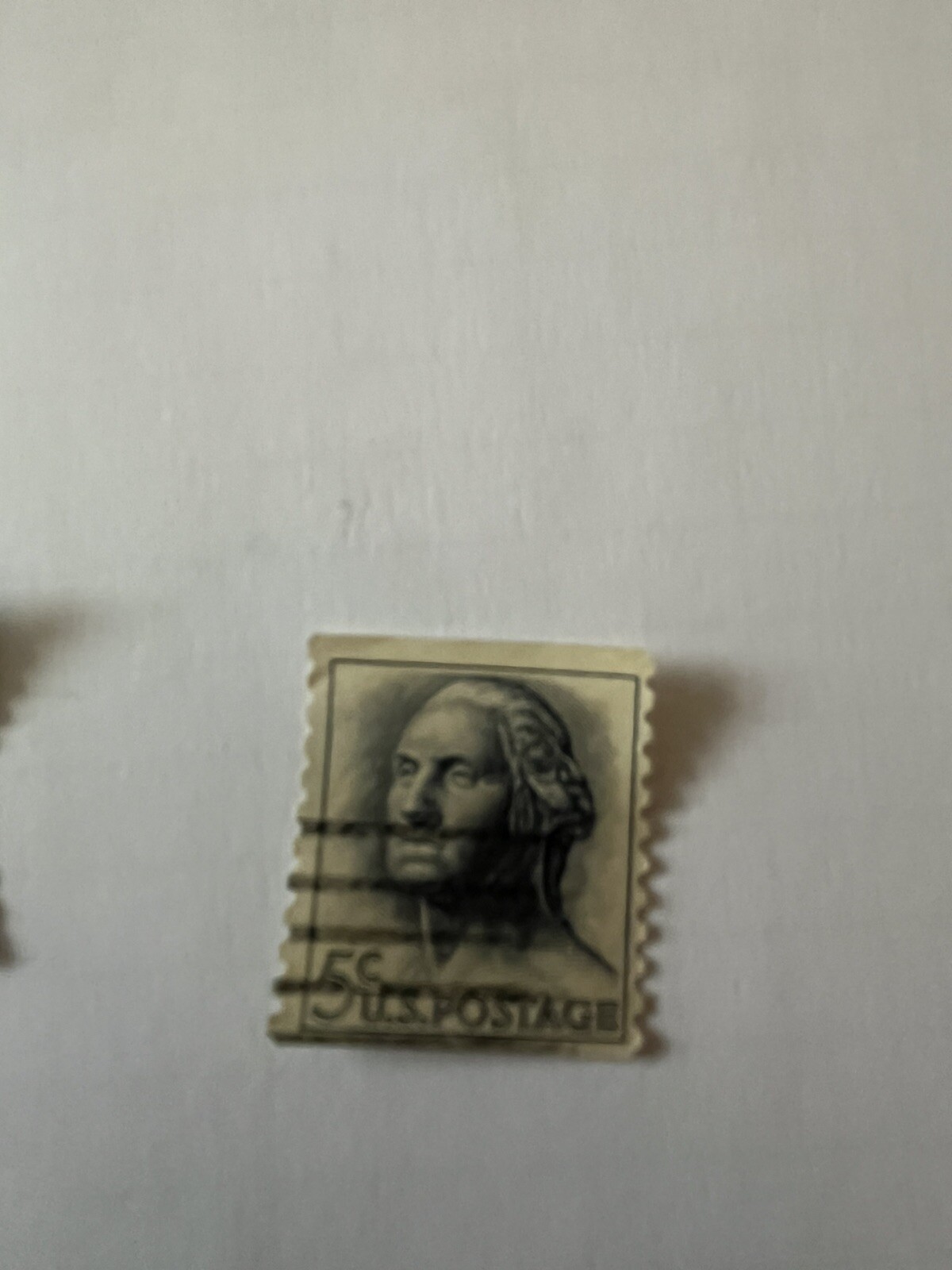 (1) – 4 Cent Lincoln (2) – 5 Cent Washington Stamps