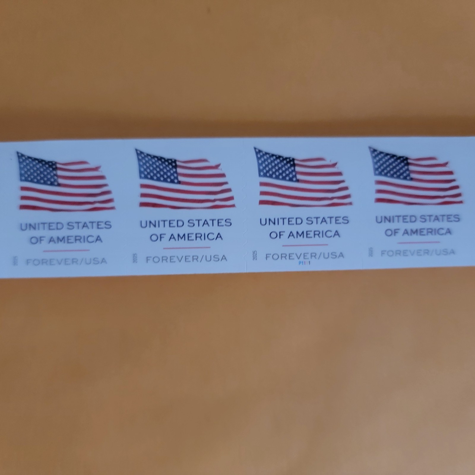 10 First Class Forever Stamps US Flag 2025 MNH