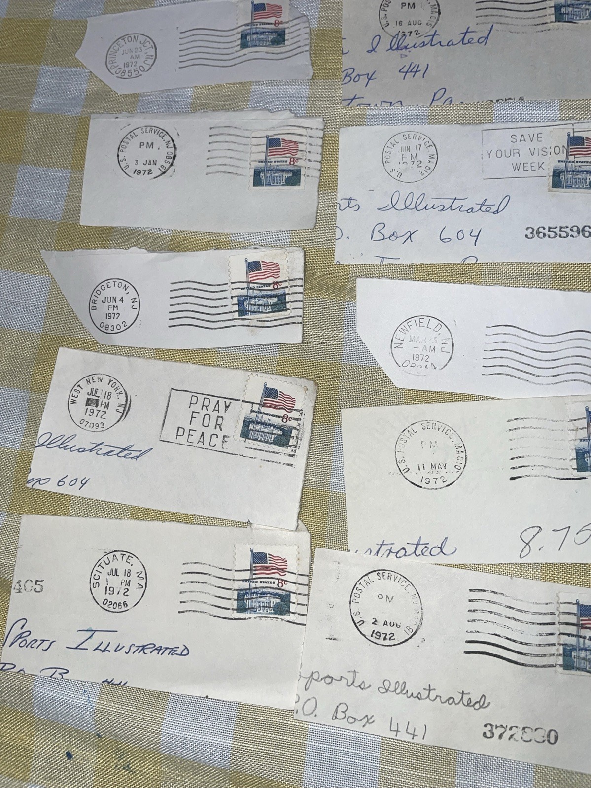 Postage stamp United States of America in the Flag Issue of 1971 – 8 Cents (18)