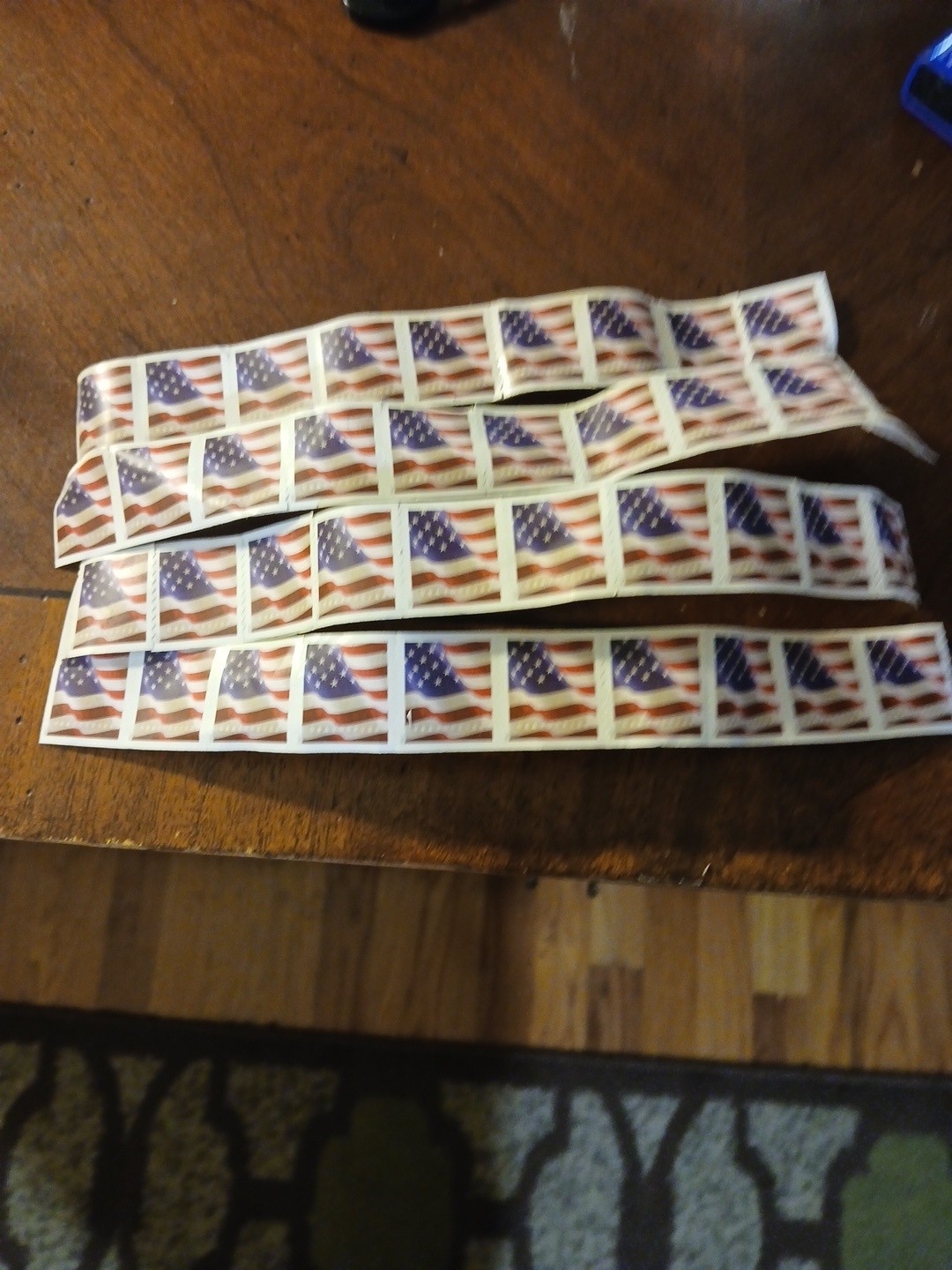 USA Forever 2017 American Flag Stamps (39) Total