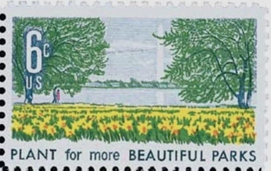 United States 6¢ Beautification of Parks Postage Stamp #1366 Pack of 100
