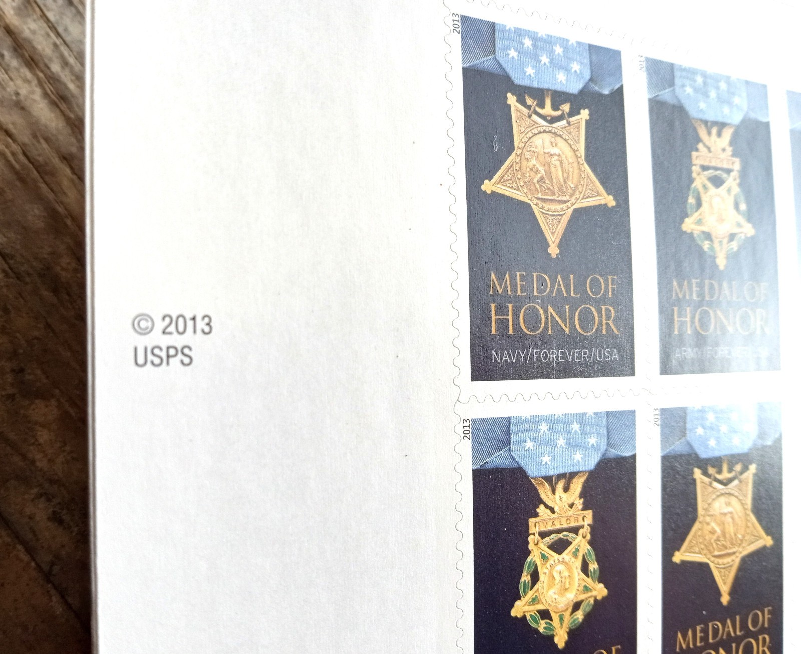 Medal of Honor ✮2013-2014✮ Amy Navy Korean War WWII 40 Forever Stamps USPS CMH