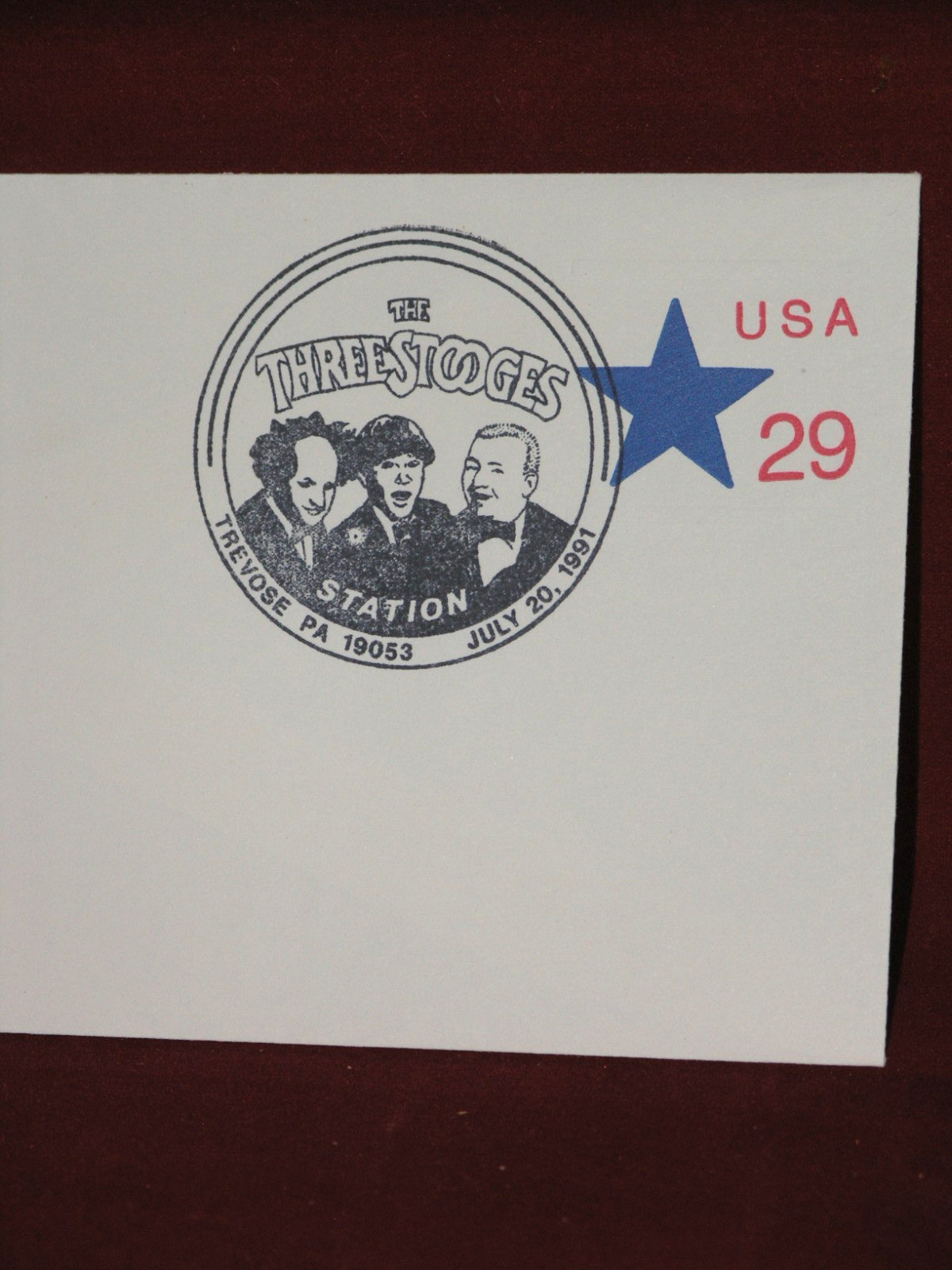THREE STOOGES LOT OF 3 FIRST DAY ISSUE ENVELOPES 29 CENTS NEW LOOK