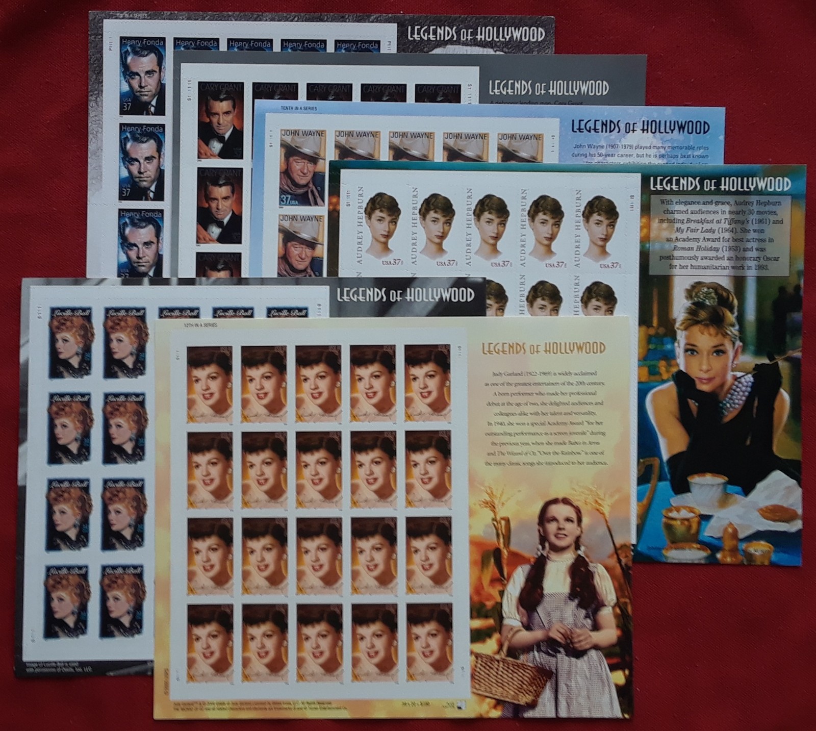 Two Panes /Sheets x 20 = 40 of LOVE: ALL HEART 42¢ US Postage Stamps. USA # 4270